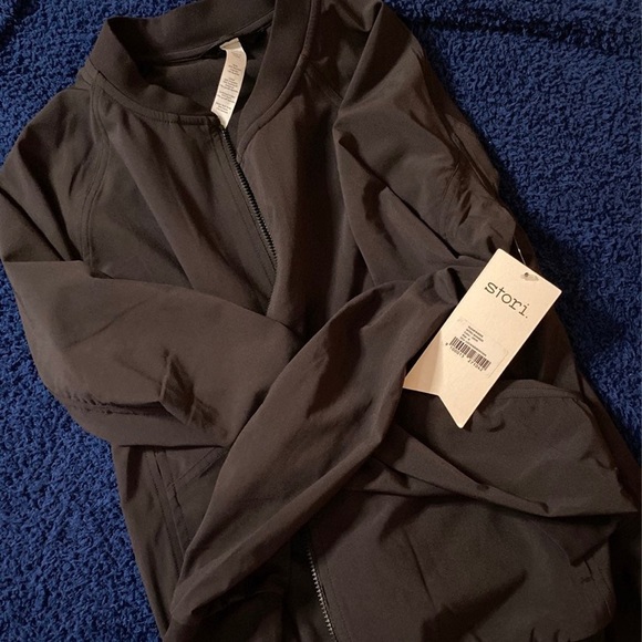 Stori Intro Onyx Bomber Jacket LIMITED EDITION DISCONTINUED - Picture 5 of 5